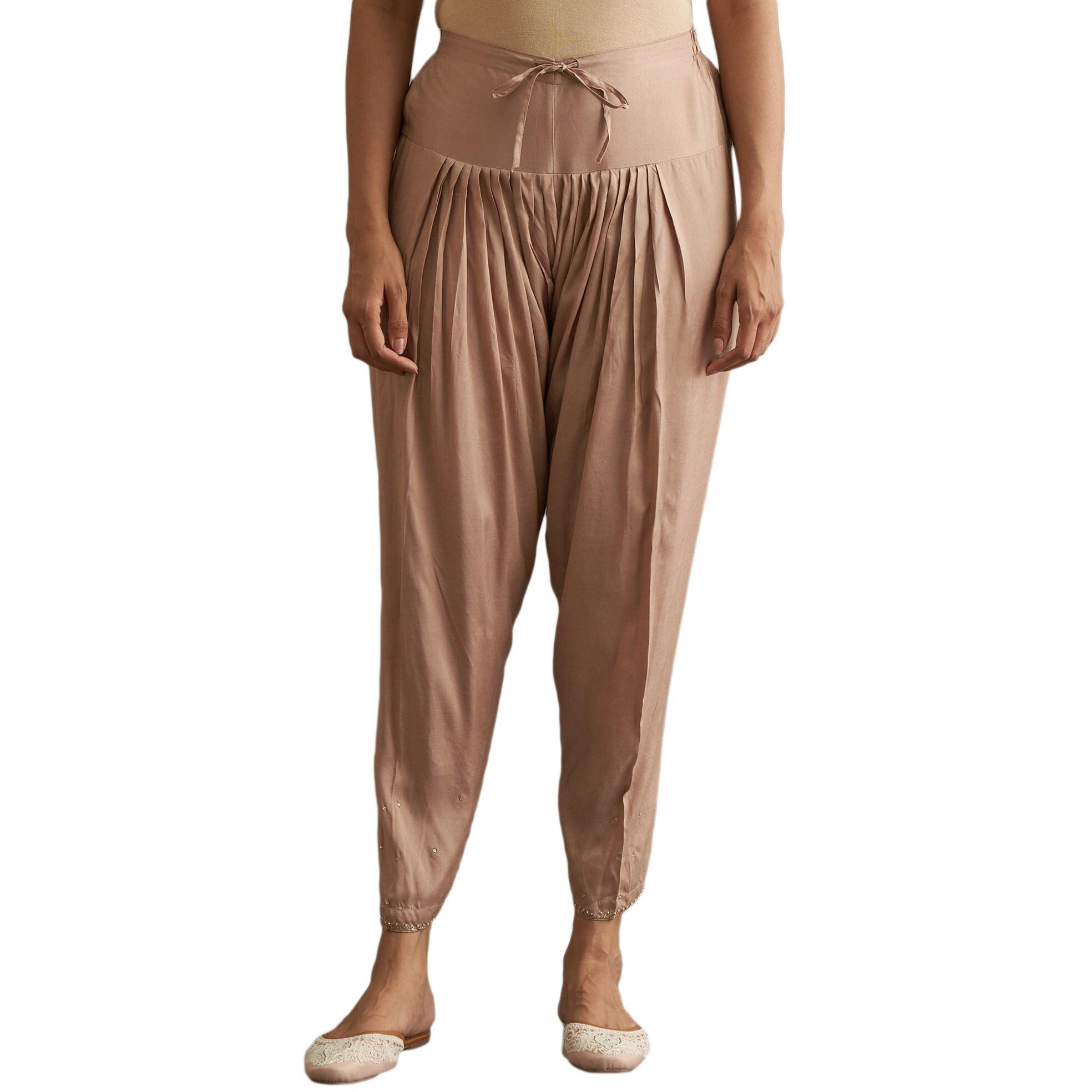 W For Woman Folksong Strechable Salwar For Women | Patiala Pants For Women