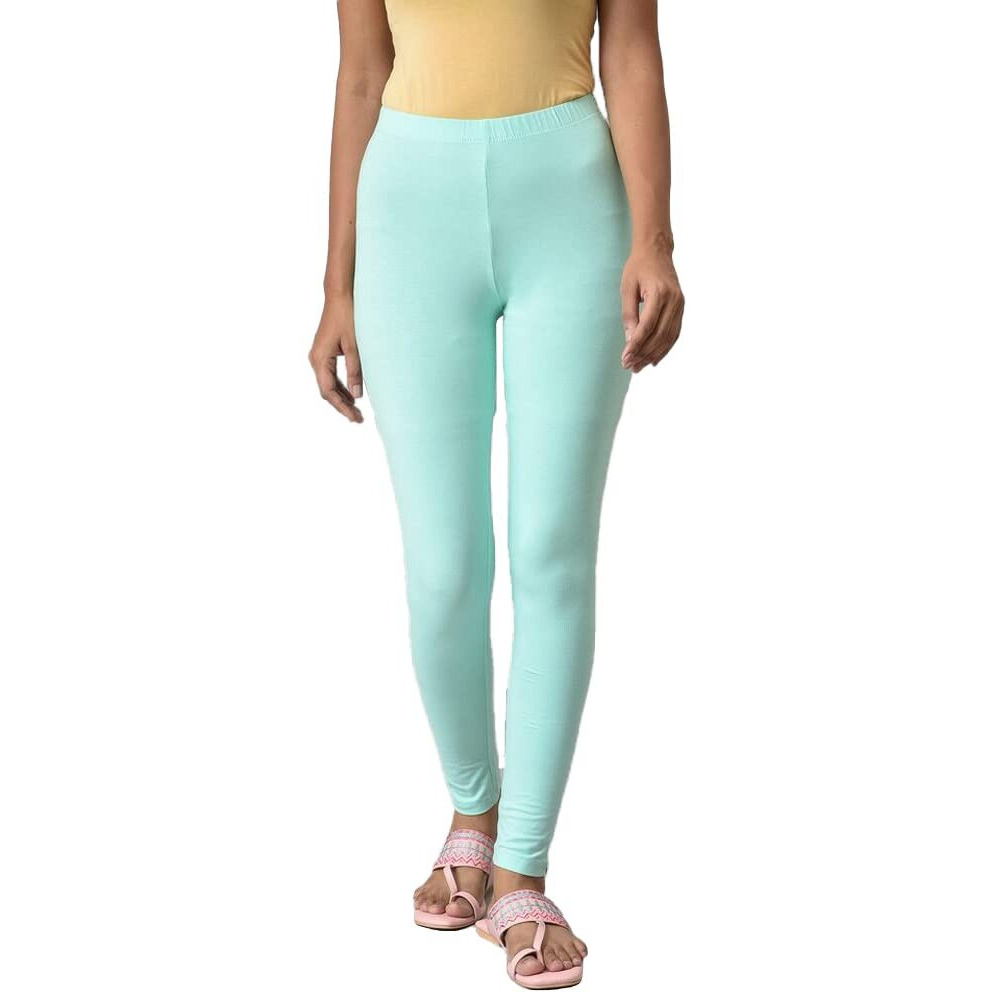Aurelia Cotton Lycra Strechable Tights For Women | Ankle Length Leggings For Women | Cotton Leggings For Women | Lycra Leggings For Women | Leggings For Women