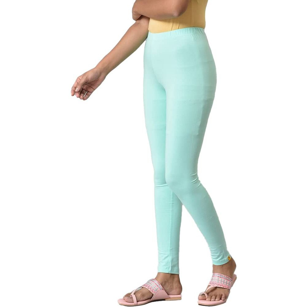 Aurelia Cotton Lycra Strechable Tights For Women | Ankle Length Leggings For Women | Cotton Leggings For Women | Lycra Leggings For Women | Leggings For Women