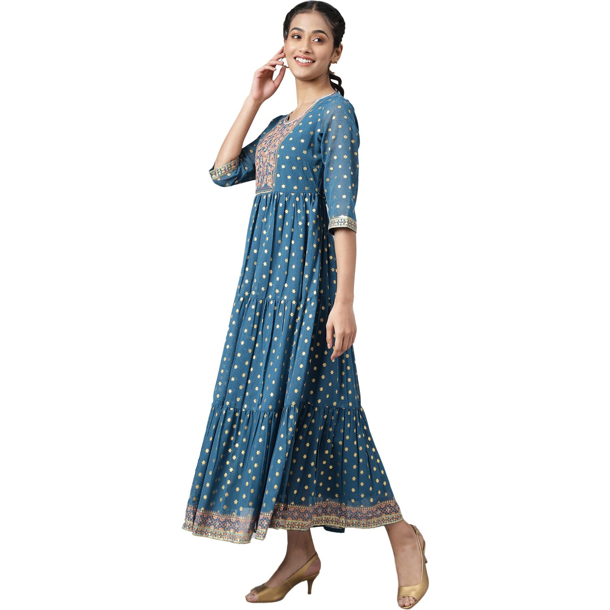 Aurelia Women's Corsair Geometric Printed Dress_22Aud10449-503882_L