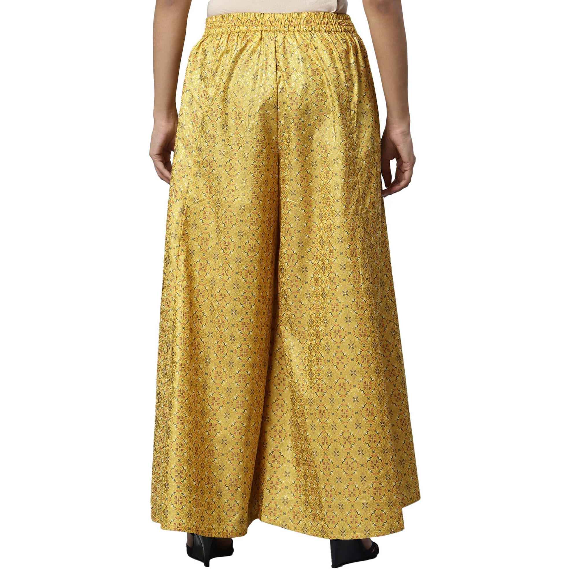 Aurelia Strechable Palazzo Pants For Women | Ankle Length Palazzo Pants For Women