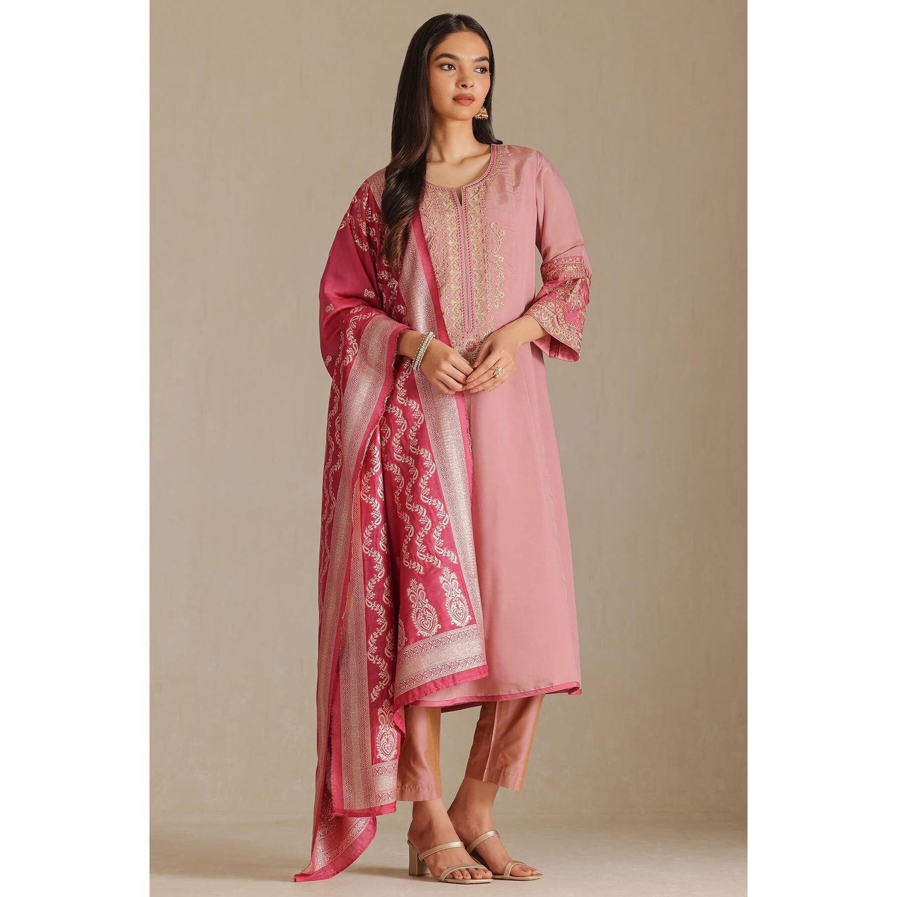 Soch Women's Muslin Kurta Set (Ewa5Cd22056