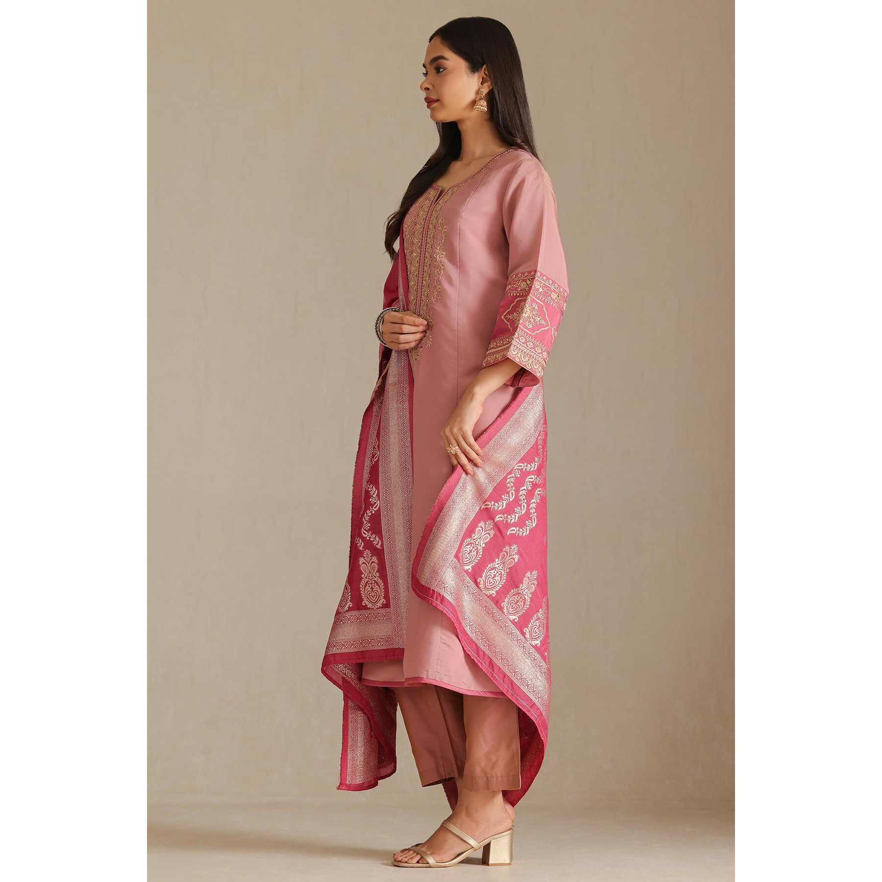 Soch Women's Muslin Kurta Set (Ewa5Cd22056