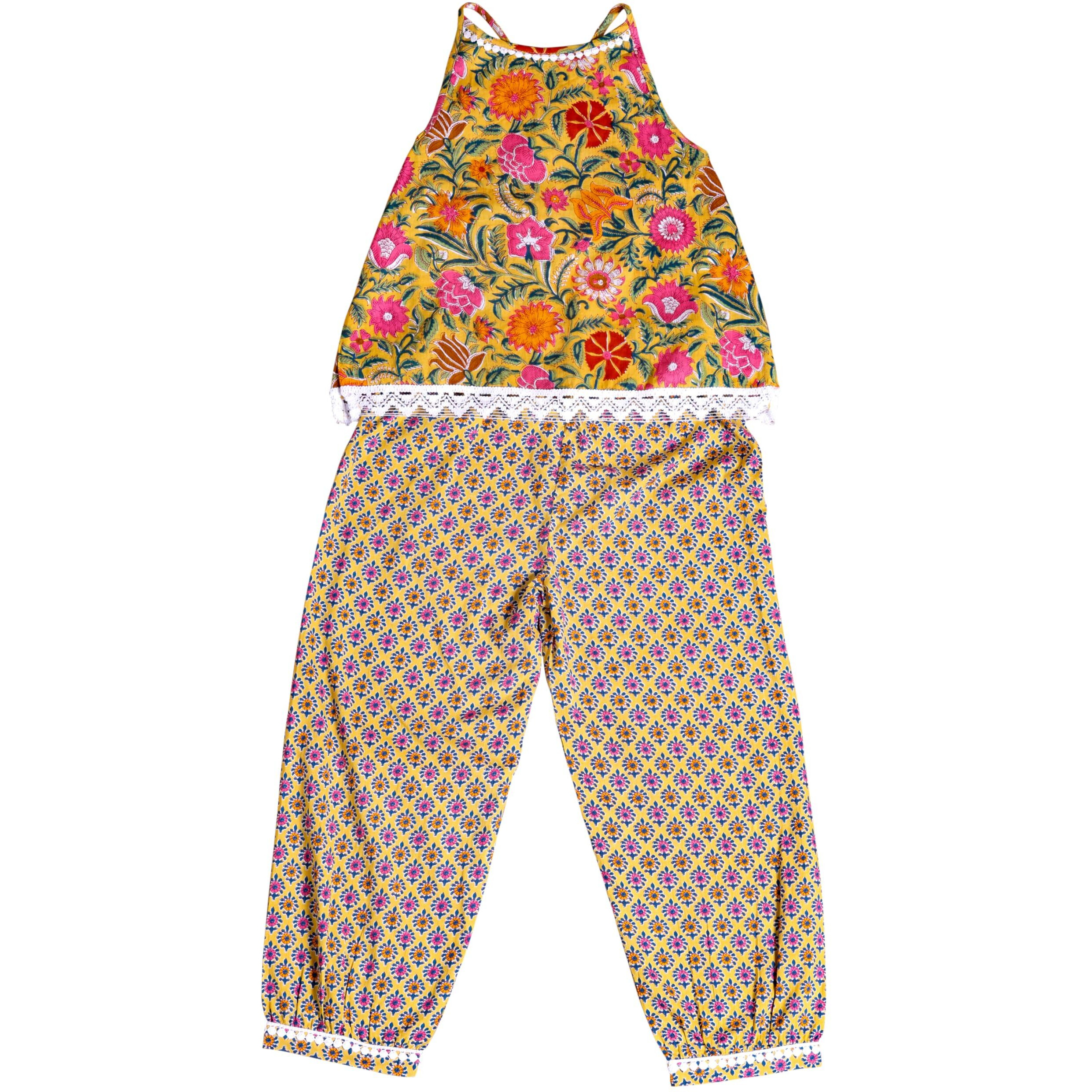 Libas Kids Womens Printed Cotton Co-Ord Set For Women