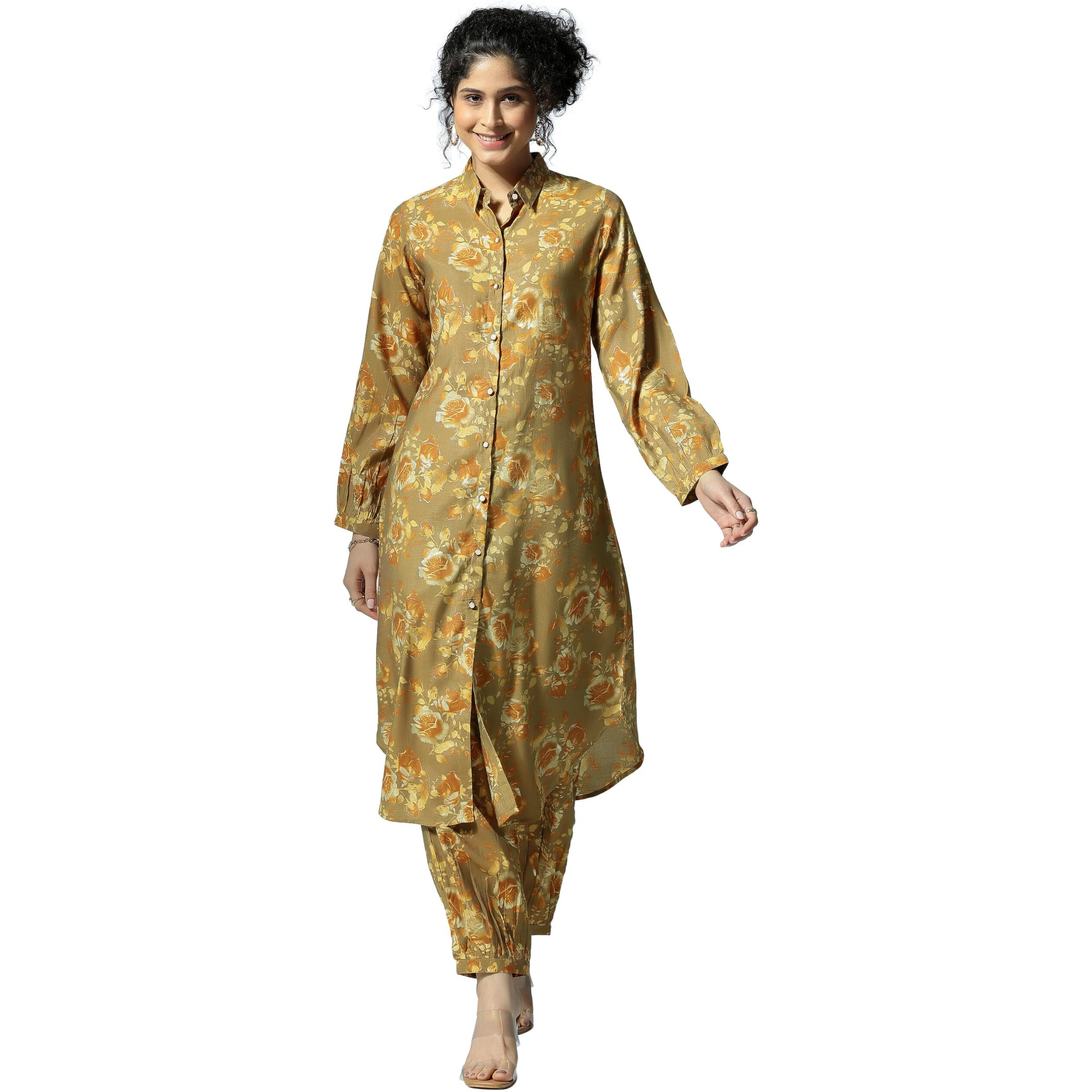 Libas Women's Silk Blend Co-Ord Set (27804