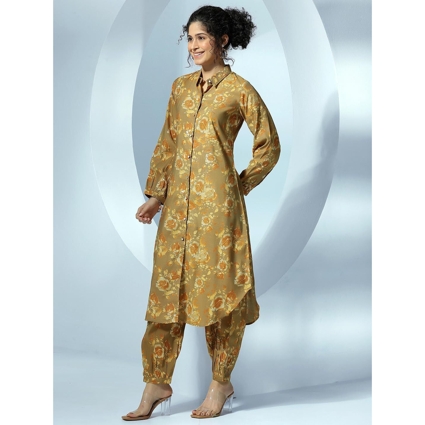 Libas Women's Silk Blend Co-Ord Set (27804