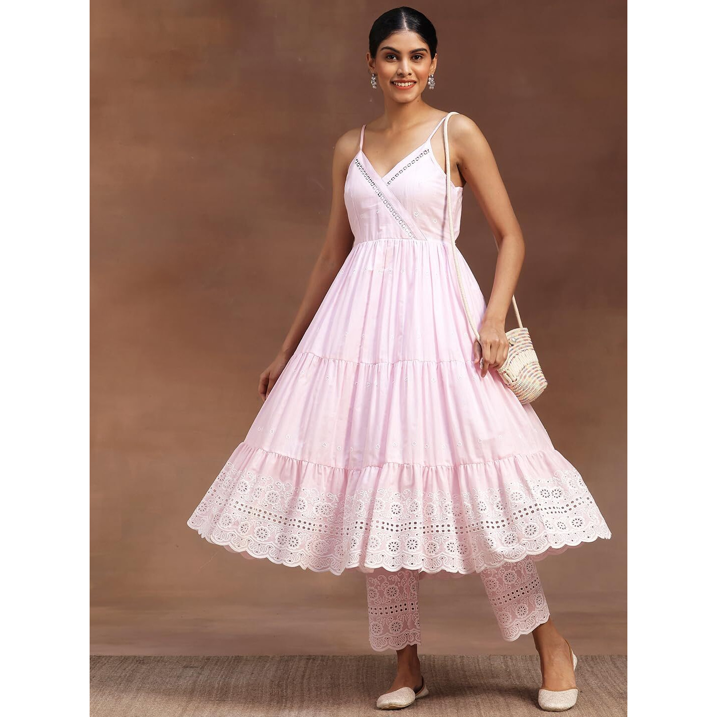 Libas Women's Cotton Kurta Sets (35926_Pink