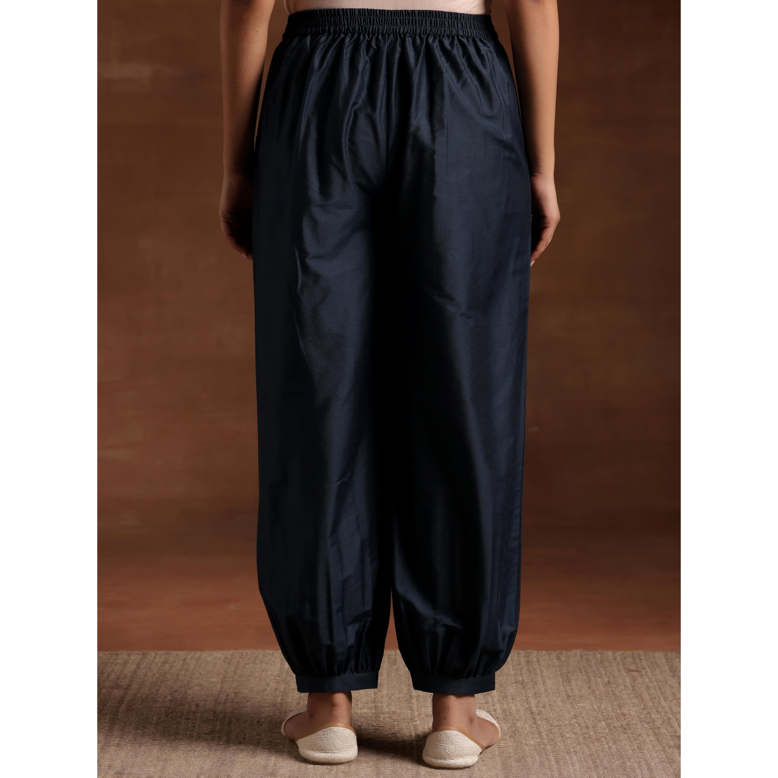 Libas Women's Regular Salwar (Pl1579 Blue