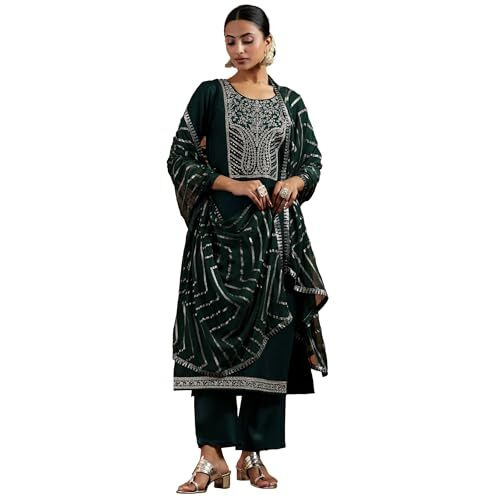 Libas Women's Silk Blend Kurta Sets (36856Oxl)
