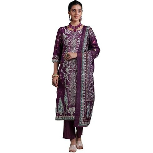 Libas Women's Poly Crepe Kurta Set (36927