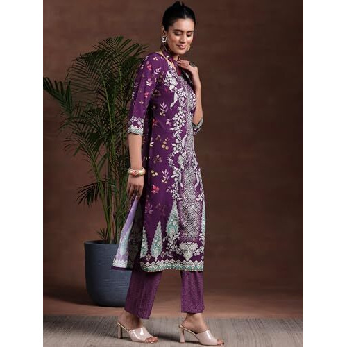 Libas Women's Poly Crepe Kurta Set (36927