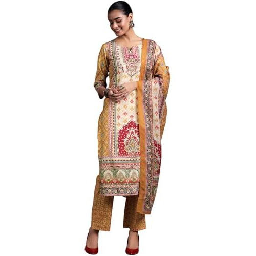 Libas Women's Poly Crepe Kurta Set (36945