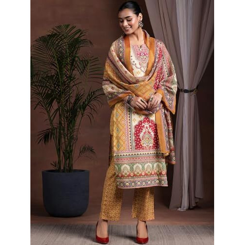 Libas Women's Poly Crepe Kurta Set (36945