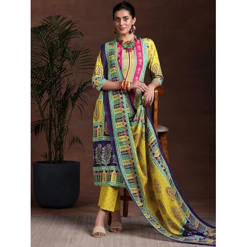 Libas Women's Poly Crepe Kurta Set (36956
