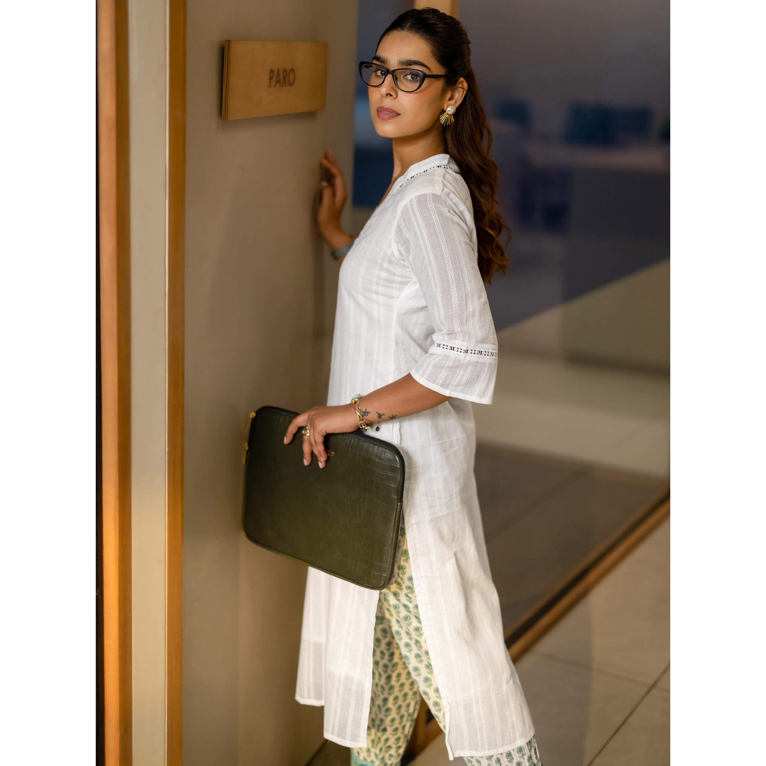 Libas Women's Cotton Straight Kurtas (29342O_White_Xl)