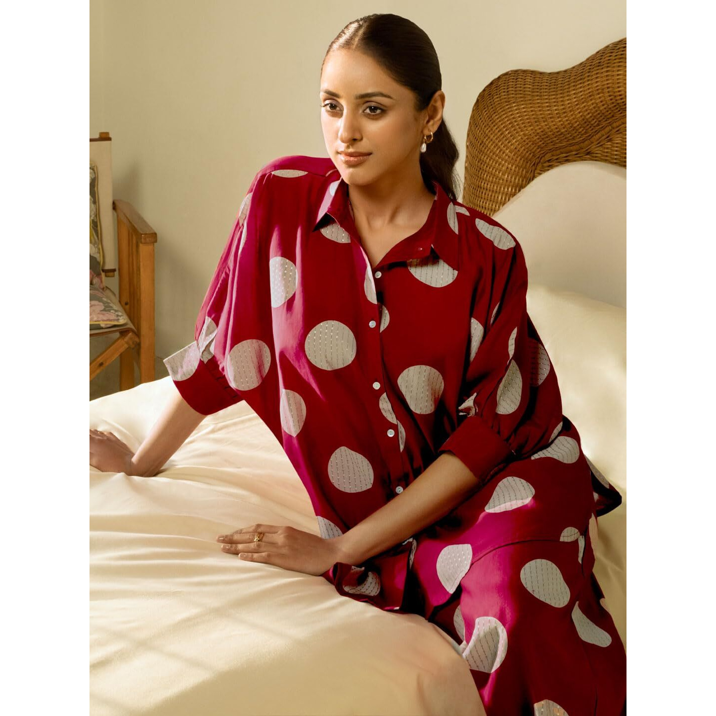 Libas Womens Printed Rayon Co-Ord Set For Women