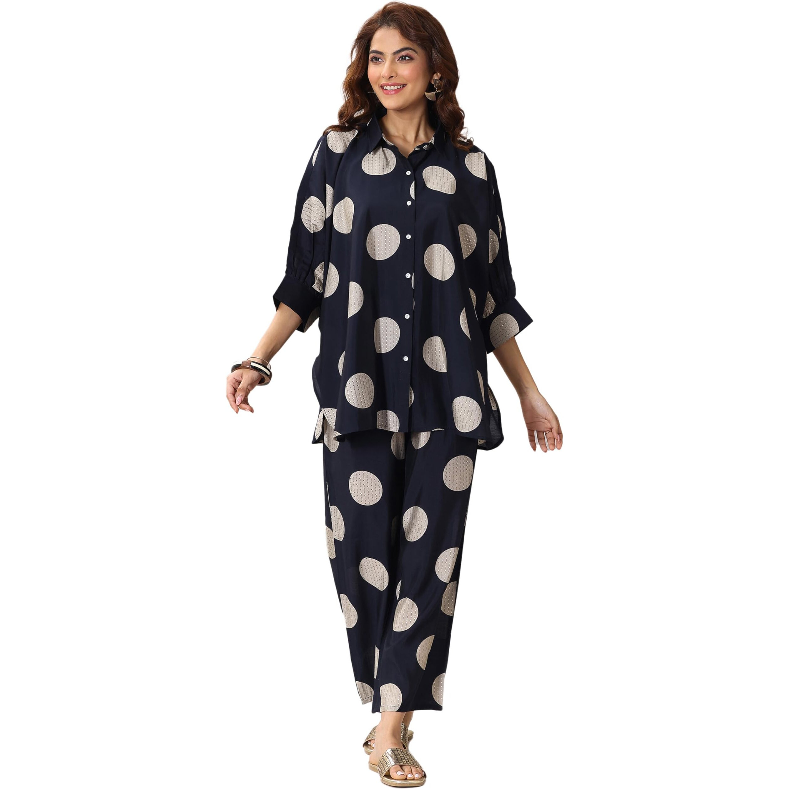 Libas Womens Printed Rayon Co-Ord Set For Women