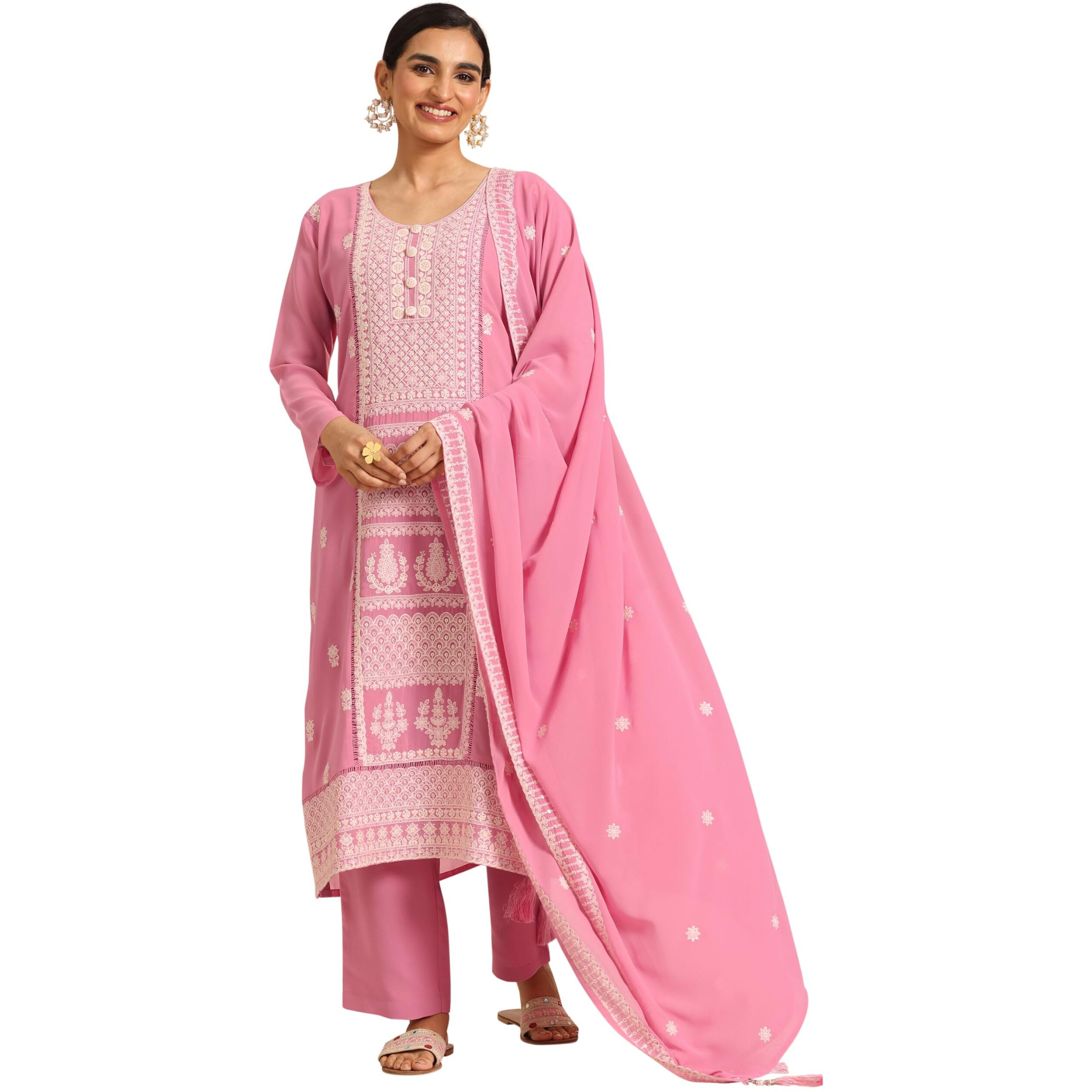 Libas Women's Georgette Kurta Sets (99387