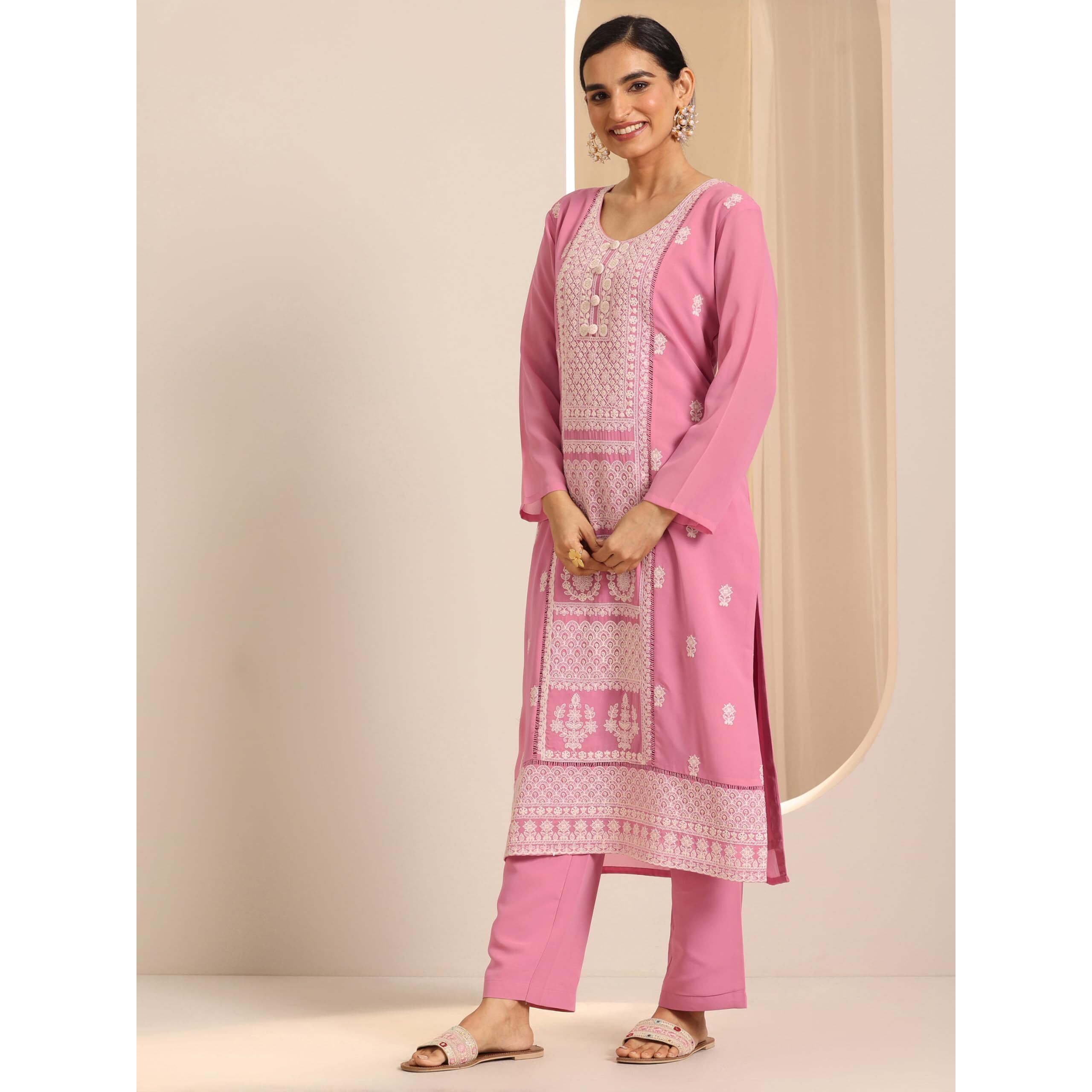 Libas Women's Georgette Kurta Sets (99387
