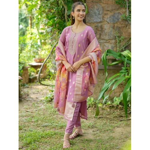 Libas Women's Silk Blend Kurta Set (277160R