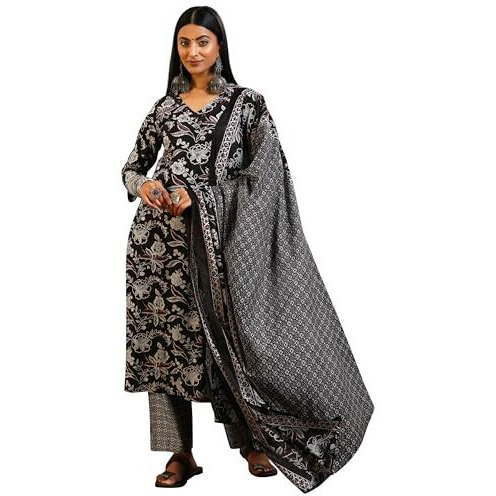 Libas Women's Pure Cotton Kurta Set (277240R