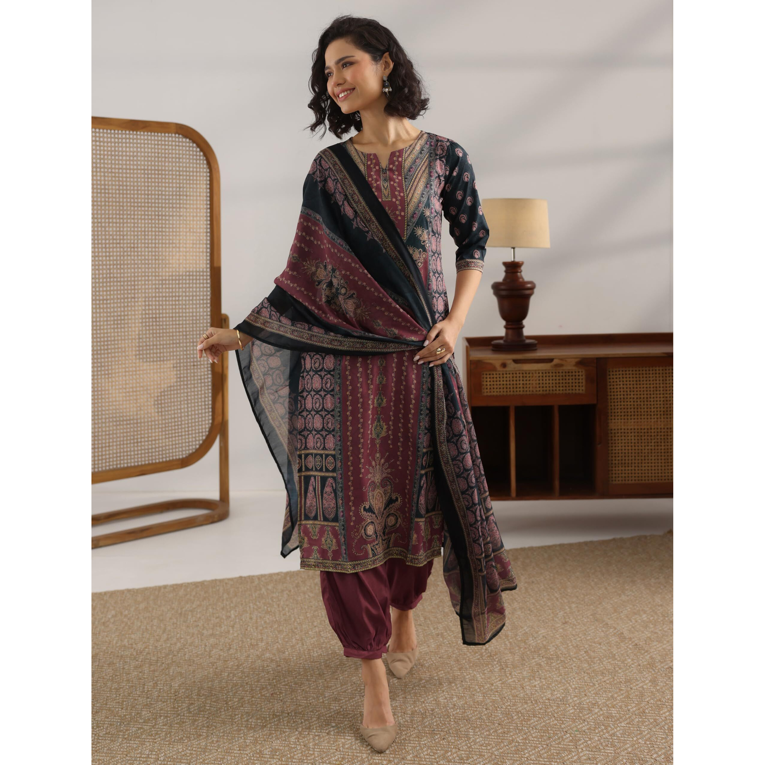 Libas Women's Pure Cotton Kurta Set (359180R