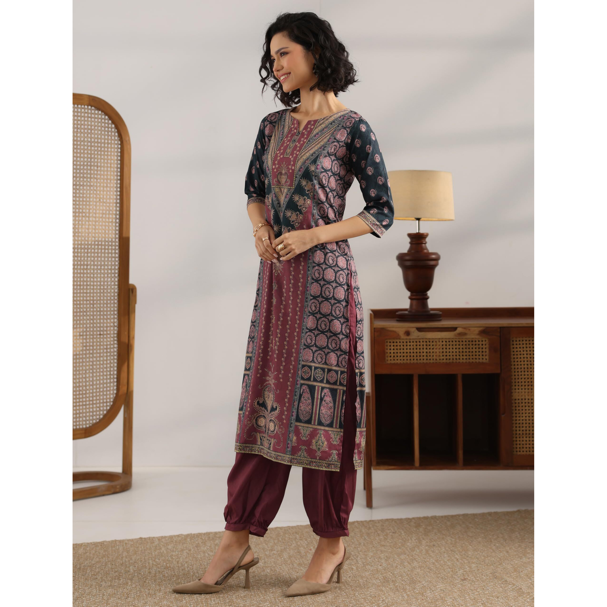 Libas Women's Pure Cotton Kurta Set (359180R