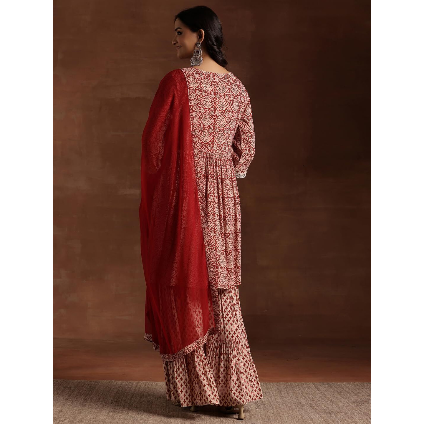 Libas Women's Pure Cotton Kurta Set (366390R