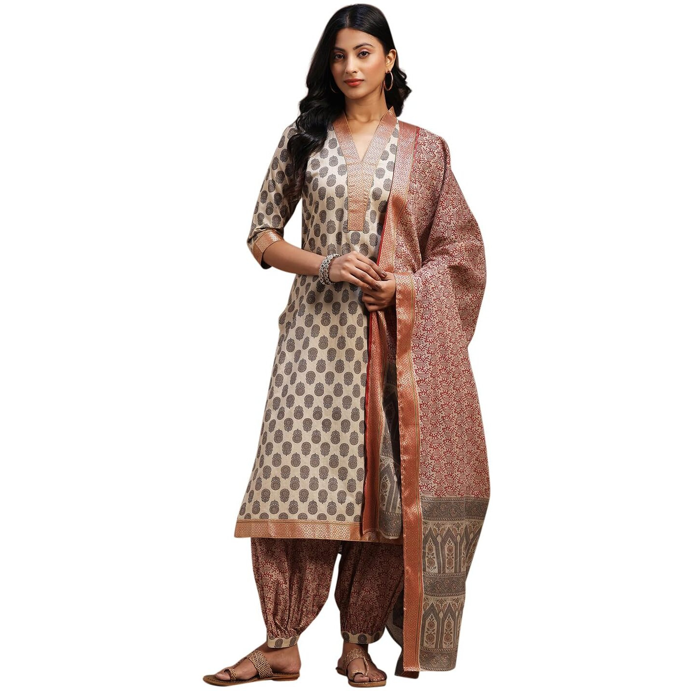 Libas Women's Pure Cotton Kurta Set (36672O0R