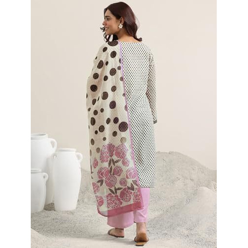 Libas Women's Linen Kurta Set (99502