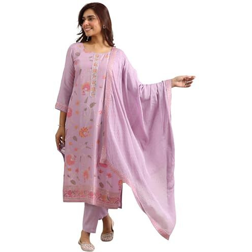 Libas Women's Silk Blend Kurta Set (99514