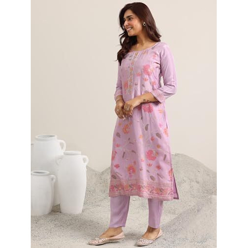 Libas Women's Silk Blend Kurta Set (99514