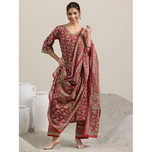 Libas Women's Cotton Kurta Set (400358