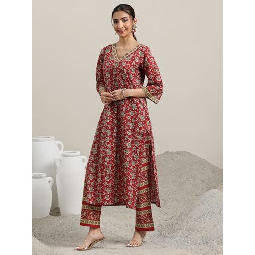 Libas Women's Cotton Kurta Set (400358