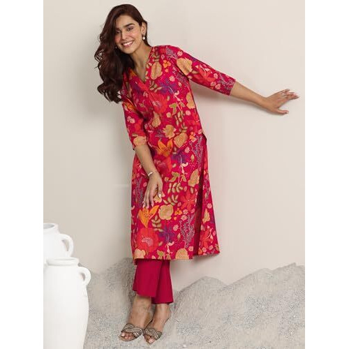 Libas Women's Viscose Rayon Kurta Set (400262I