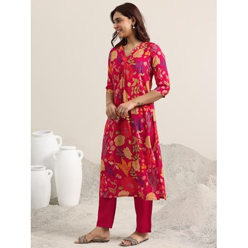 Libas Women's Viscose Rayon Kurta Set (400262I