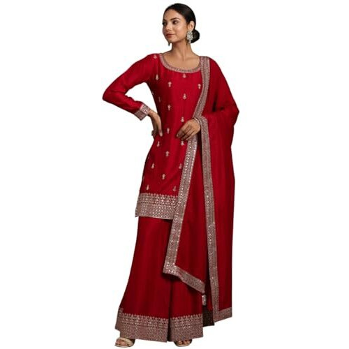 Libas Women's Silk Blend Kurta Sets (277130Rl