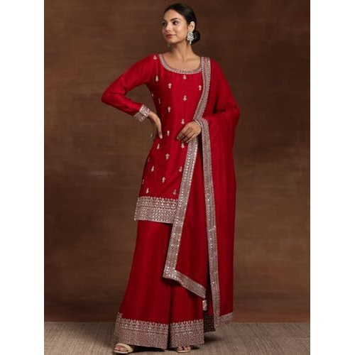 Libas Women's Silk Blend Kurta Sets (277130Rl