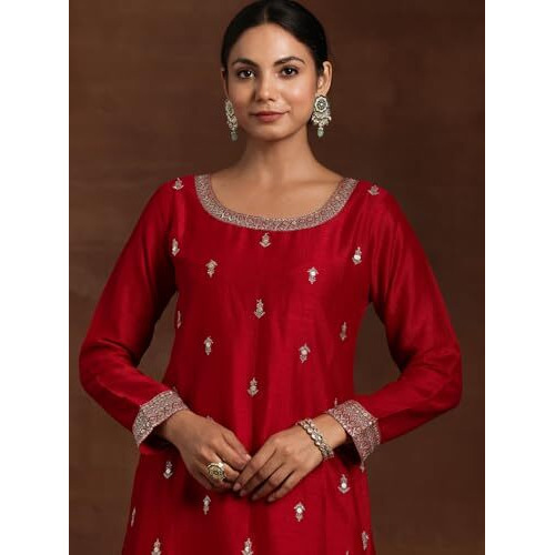 Libas Women's Silk Blend Kurta Sets (277130Rl