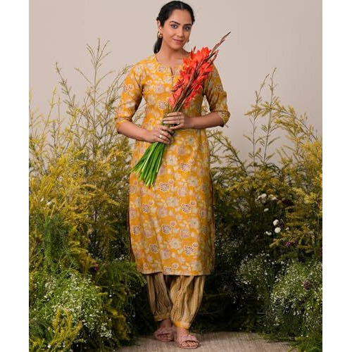 Libas Women's Silk Blend Kurta Sets (400494C