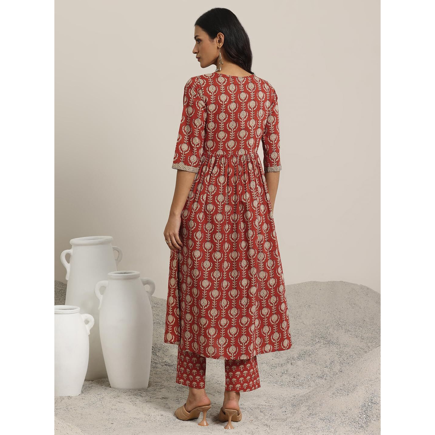 Libas Women's Cotton Kurta Sets (400117Orxl