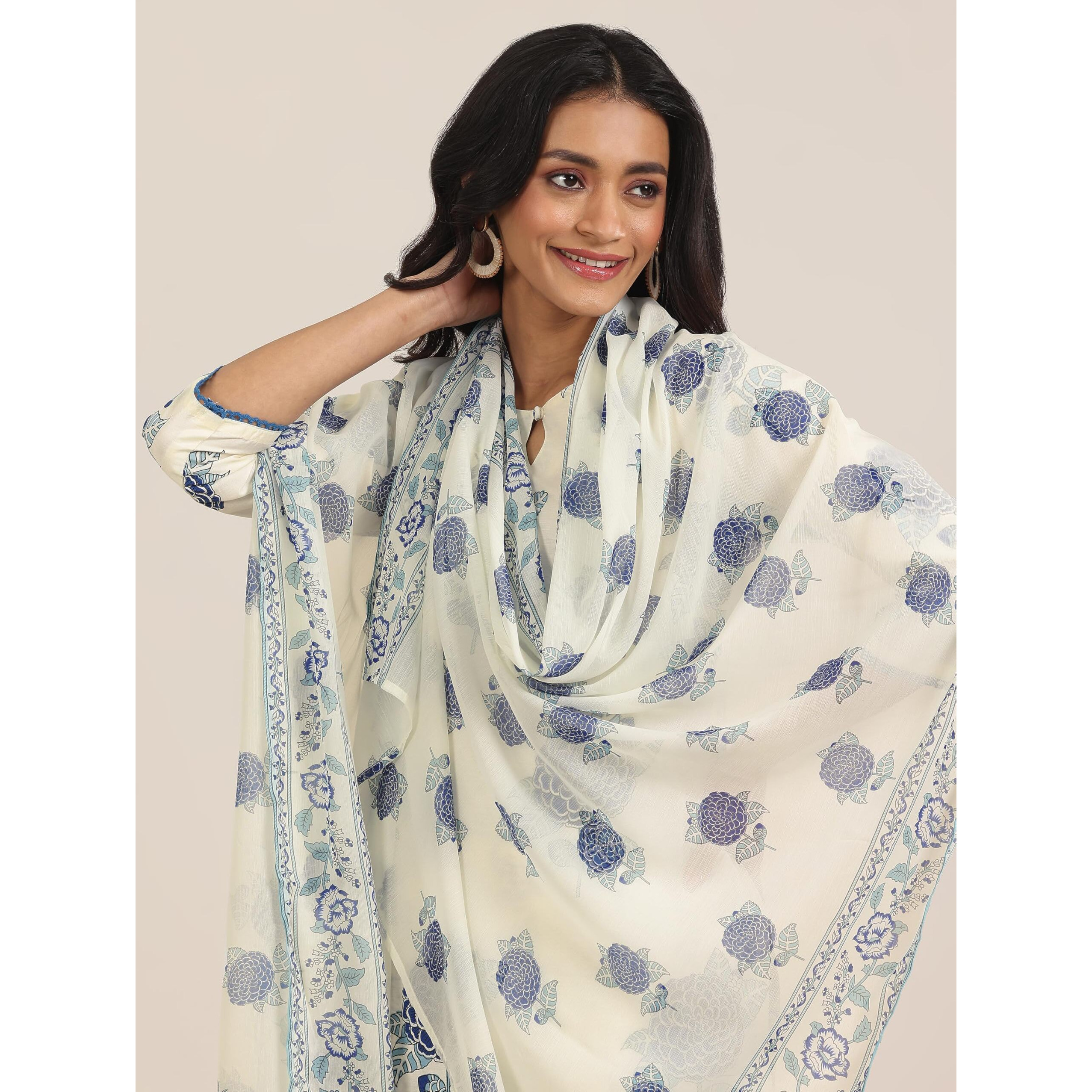 Libas Women's Silk Blend Kurta Set (99020Or