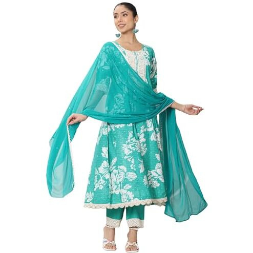 Libas Women's Silk Blend Kurta Sets (400203Oh