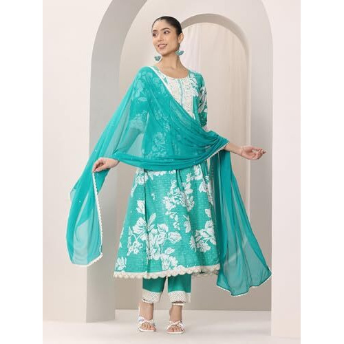 Libas Women's Silk Blend Kurta Sets (400203Oh