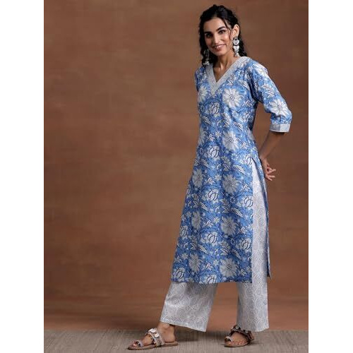 Libas Women's Cotton Kurta Sets (35790H