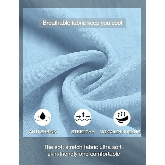 Bellstone Men's Polycotton Solid Regular Fit Kurta (Kurta1602_Sky Blue_M