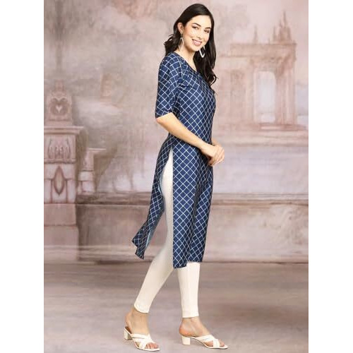 Pinkmint Crepe Printed Kurti For Womens College Wear Kurti For Women