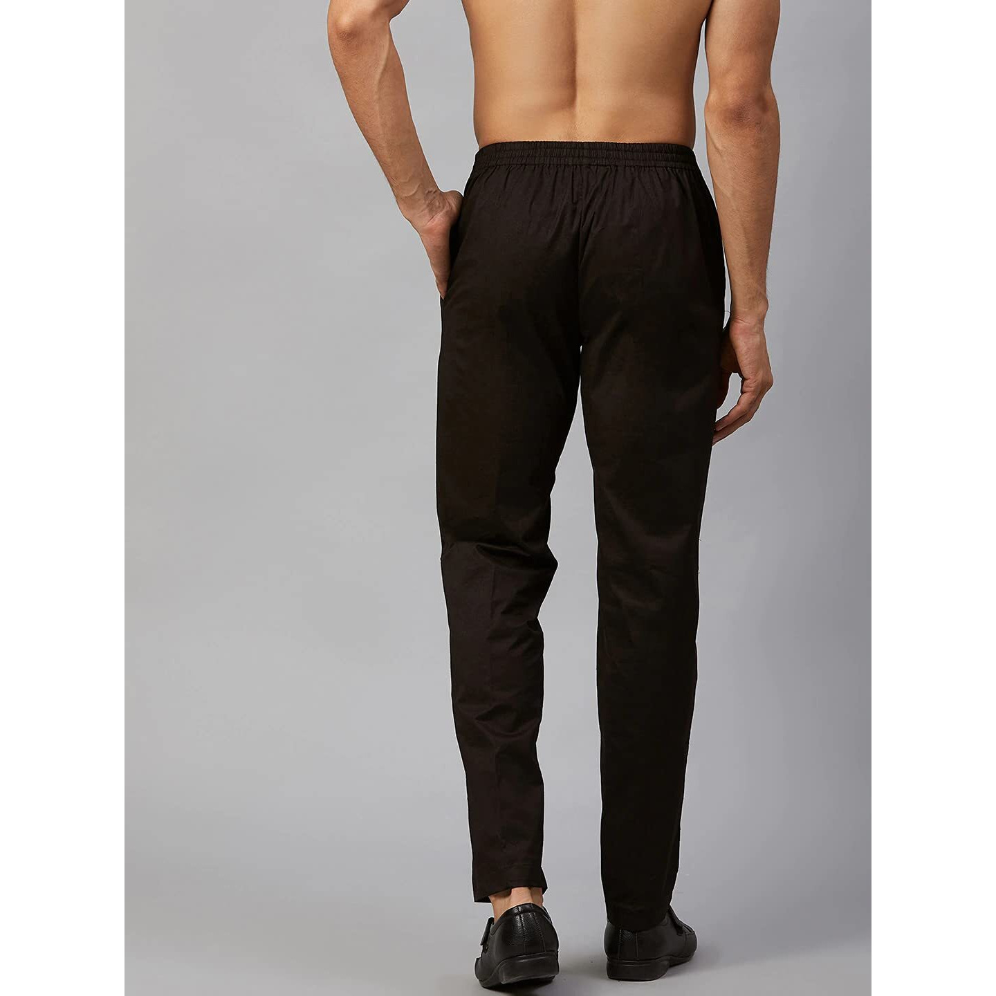 See Designs Black Cotton Regular Fit Pyjamas_Sdpj103Xxl