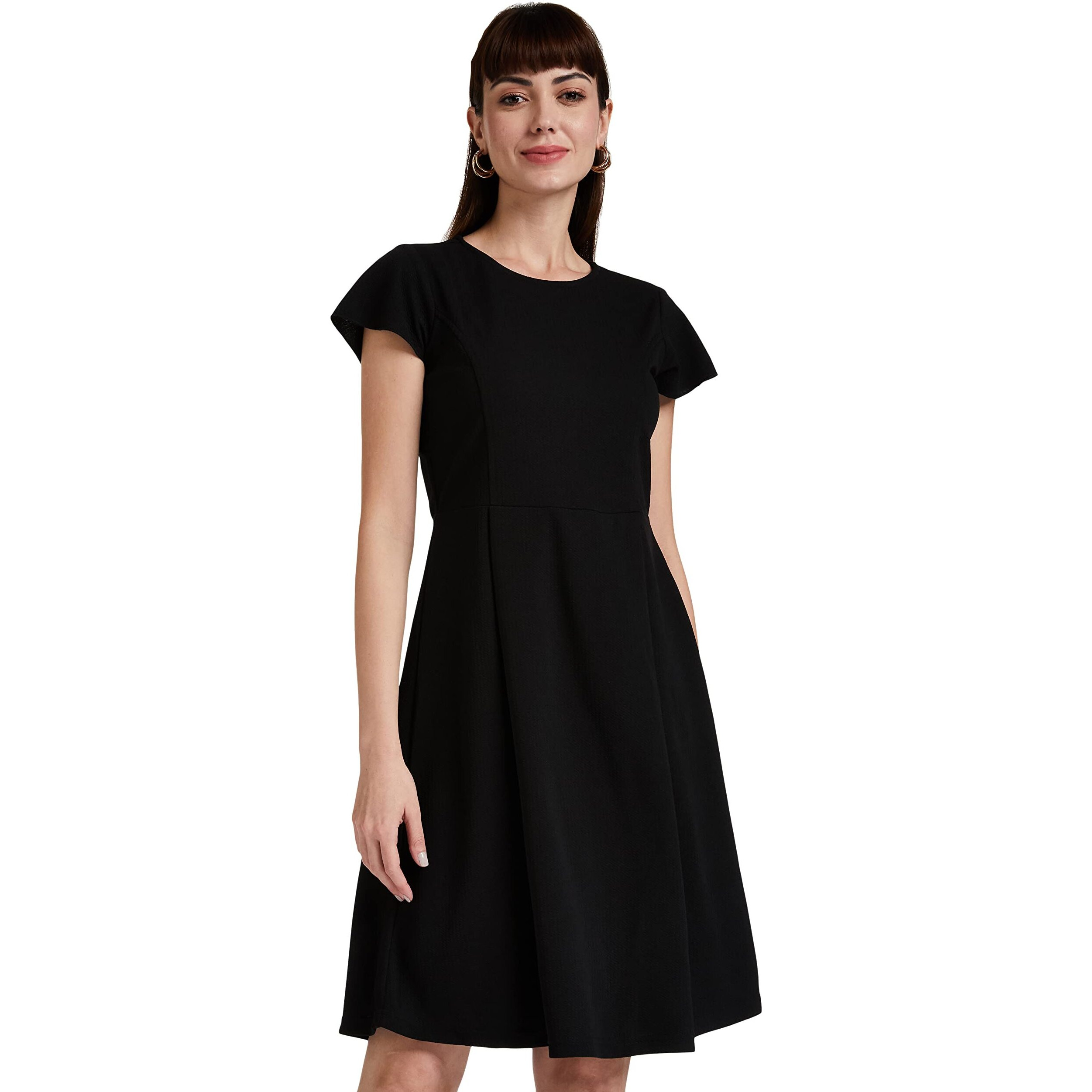 Rare Black Fit & Flare Dress (Ep1053A-L)