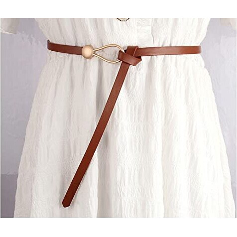 Fabme Women Polyurethane Belt - Wear On Dress, Kurta To Style (Brown),Free Size,Acc040Br